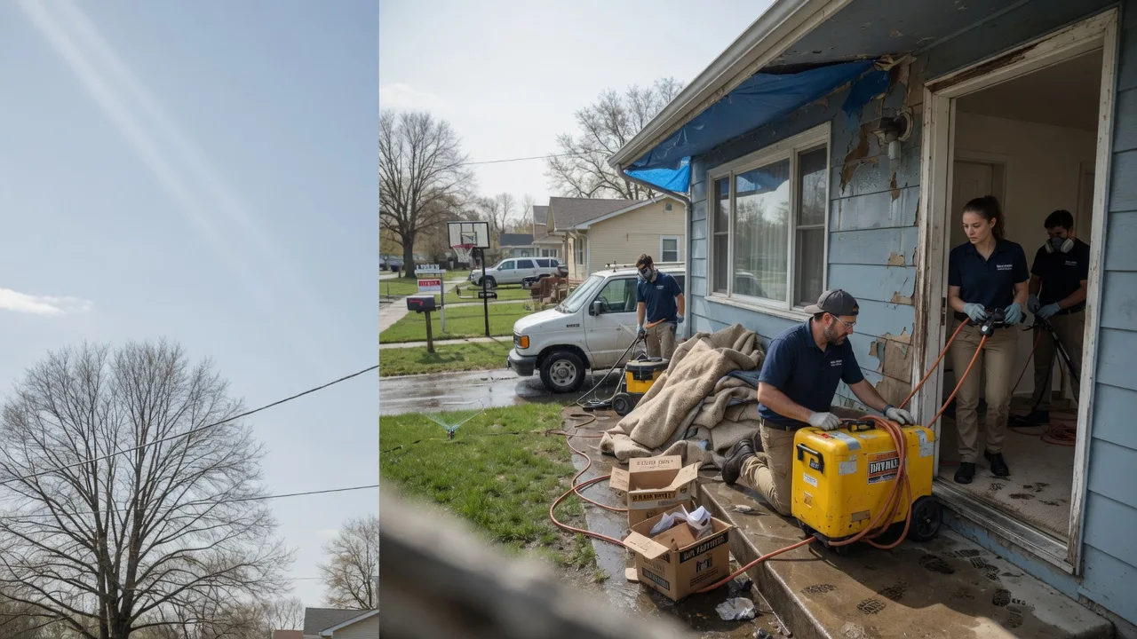 Basement Flood Cleanup in Danville, AR near me